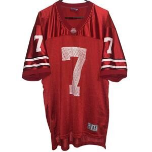 Vintage SKL Sports Ohio State University Buckeyes OSU Football #7 Jersey M